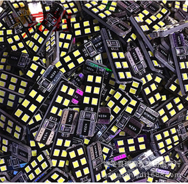 T10超亮 解碼示寬燈12SMD 汽車LED 小燈 日間行車燈 冰藍色工廠,批發,進口,代購