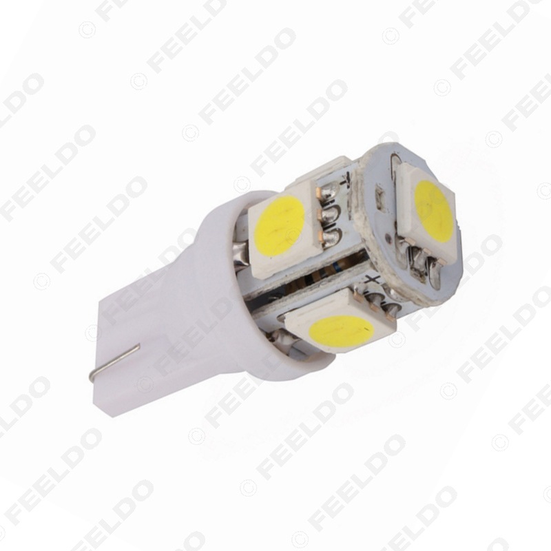 大功率 T10 194 168 W5W 5050-5SMD 汽車LED燈 白色 #989工廠,批發,進口,代購