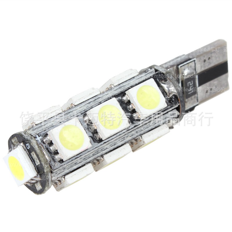 工廠直銷 CanbusT10 W5W 示寬燈機表燈 T10 5050 13SMD 13燈工廠,批發,進口,代購