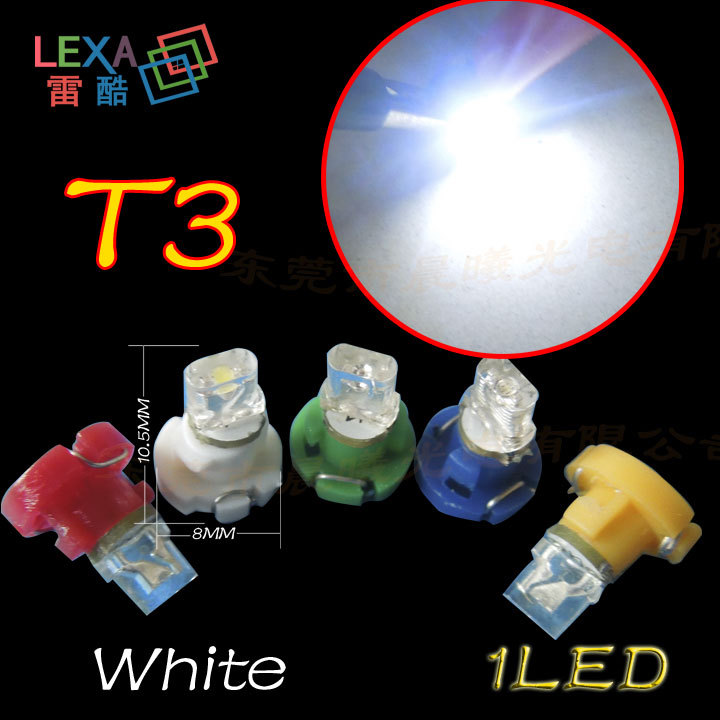 廠傢供應T3機表燈 T3 1LED 機表燈 時鐘燈等工廠,批發,進口,代購