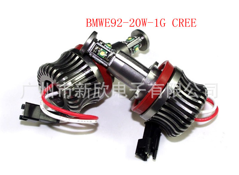 E92-20W 4LED.寶馬汽車LED天使眼E92E93.E70.H8 BMW LED Marker工廠,批發,進口,代購