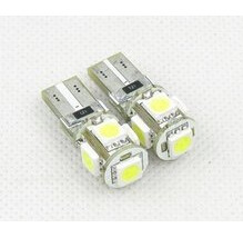 帶解碼檢測燈 5SMD CANBUS 解碼 T10 5燈 5050SMD工廠,批發,進口,代購