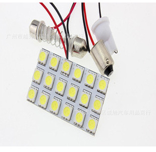 汽車LED 18SMD 5050 車頂燈 閱讀燈 室內燈 後尾箱燈工廠,批發,進口,代購