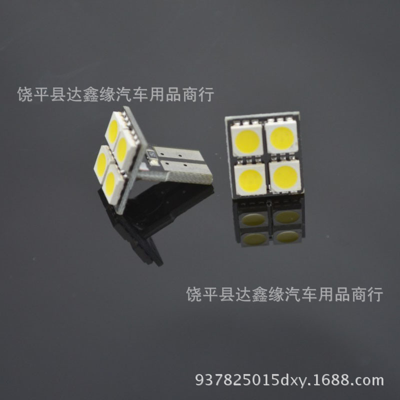 T10-4smd 示寬燈5050貼片 不分正負極小燈 閱讀燈/示寬燈/行車燈工廠,批發,進口,代購