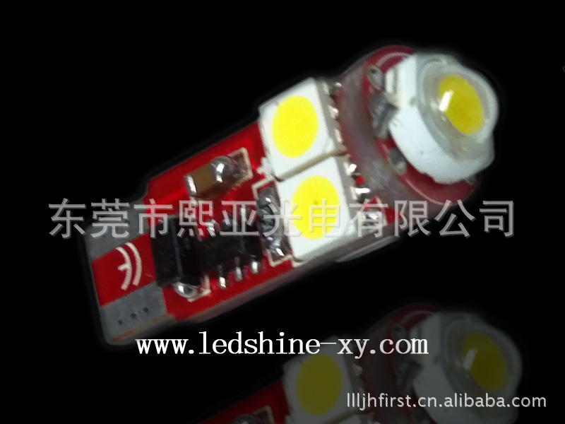 CANBUSLED Car Light (T10 CANBUS-4+3WSMD-5050) t10 led工廠,批發,進口,代購