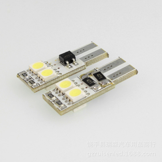 CANBUS示寬燈 T10-4SMD-3芯-5050  解碼燈防報警 閱讀燈汽車LED工廠,批發,進口,代購