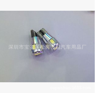 新款canbusT10-5630-6帶解碼系列示寬燈門邊汽車LED燈工廠,批發,進口,代購