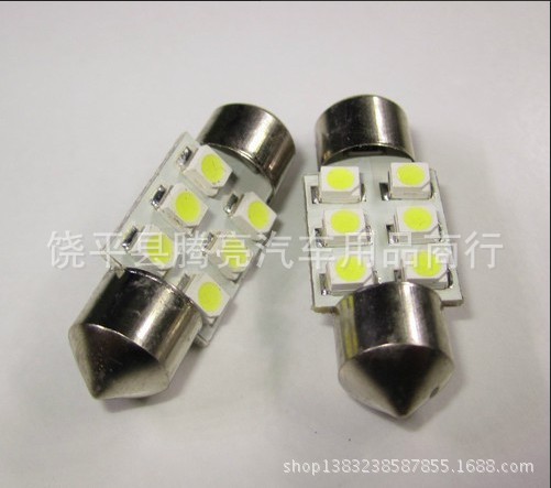 特價 雙尖31-36MM-6SMD-1210 閱讀燈/車頂燈/牌照燈/後備箱燈工廠,批發,進口,代購