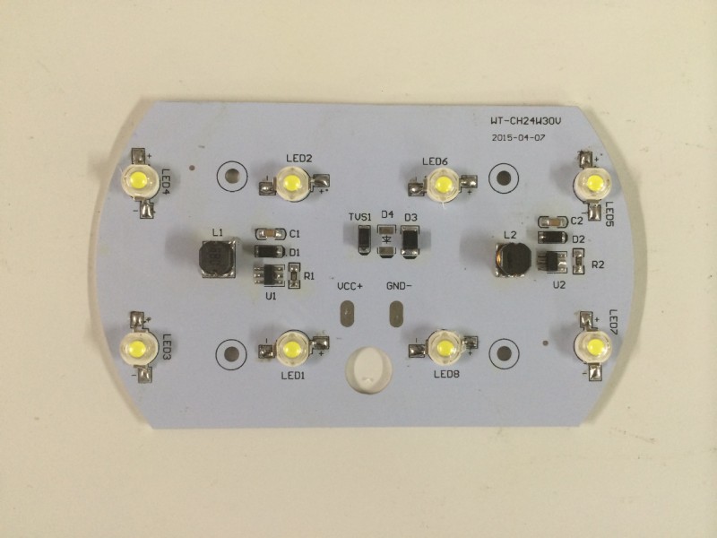 24W 4寸方貨車燈板 汽車工作燈板工廠,批發,進口,代購