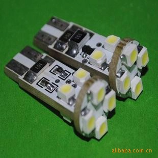 LED汽車燈機表燈示寬燈T10-8SMD3528工廠,批發,進口,代購