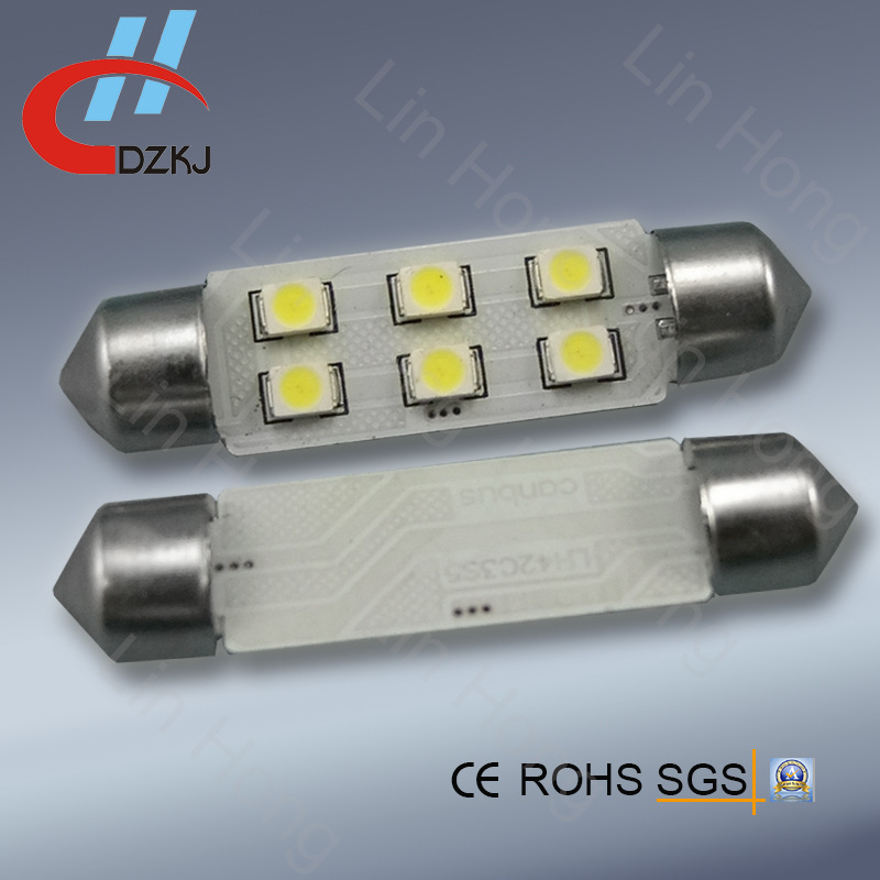 36MM 6SMD 3528 12-24V無極寬壓閱讀燈牌照燈工廠,批發,進口,代購