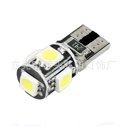 弘陽供應T10   5050  5SMD  高亮解碼汽車示寬燈 LED機表燈工廠,批發,進口,代購