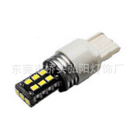 弘陽供應7440/7443   2835   15SMD 高亮解碼10—30V汽車轉向燈工廠,批發,進口,代購