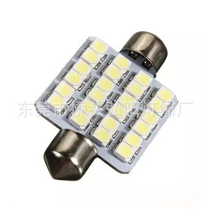 弘陽供應39/42MM  3528  24SMD 高亮普通汽車車頂燈工廠,批發,進口,代購