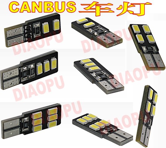 T10-CANBUS解碼燈 T10-5630LED機表燈 LED牌照燈 工廠直銷工廠,批發,進口,代購