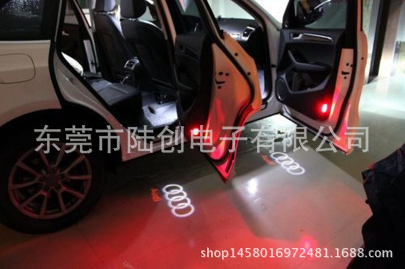 LED 汽車投影 激光標志燈由奧迪a4a6a8q7 奧迪迎賓燈工廠,批發,進口,代購