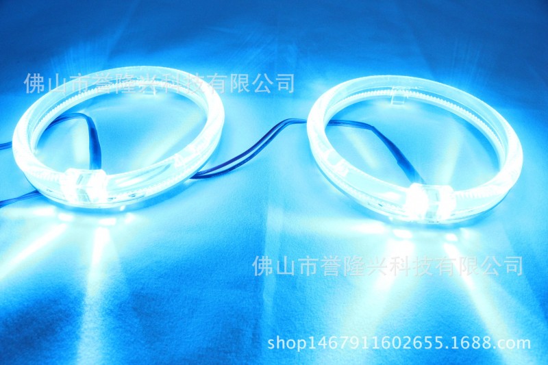 超高亮寶馬光導天使眼3寸100MM 冰藍光工廠,批發,進口,代購
