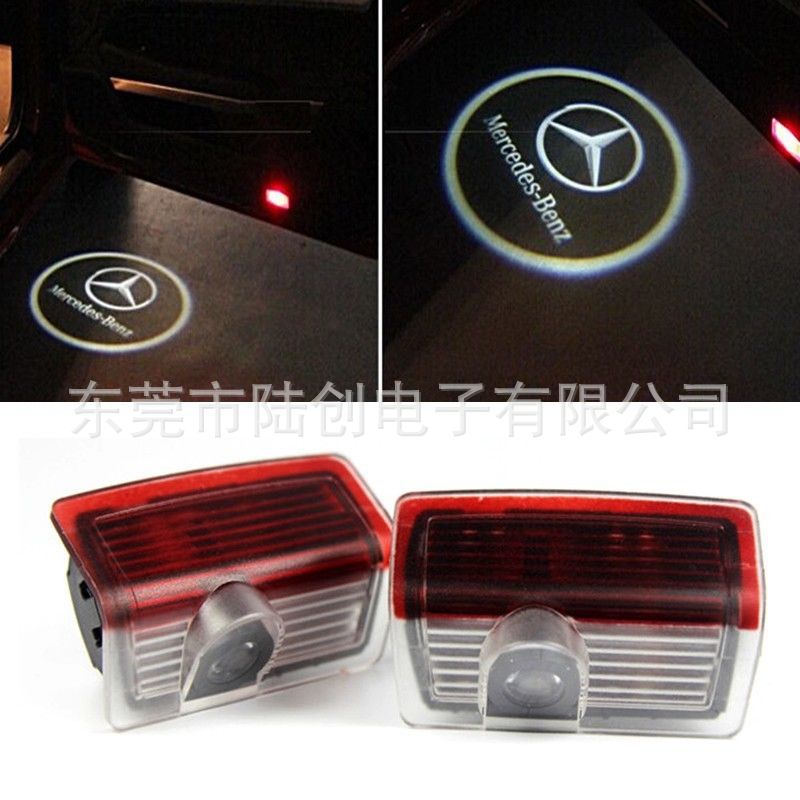 汽車 激光投影 LED 車門禮貌燈 奔馳迎賓燈工廠,批發,進口,代購