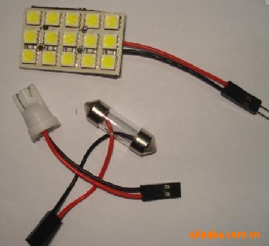 供應汽車LED車頂燈，15SMD-5050閱讀燈工廠,批發,進口,代購