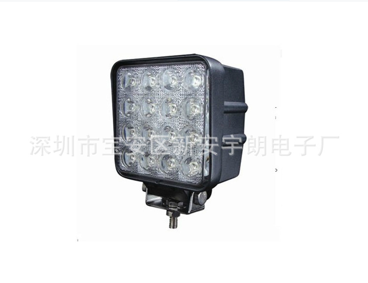 9-30V汽車LED燈 改裝燈大功 率LED燈 射燈 越野車燈 工程燈 48w工廠,批發,進口,代購