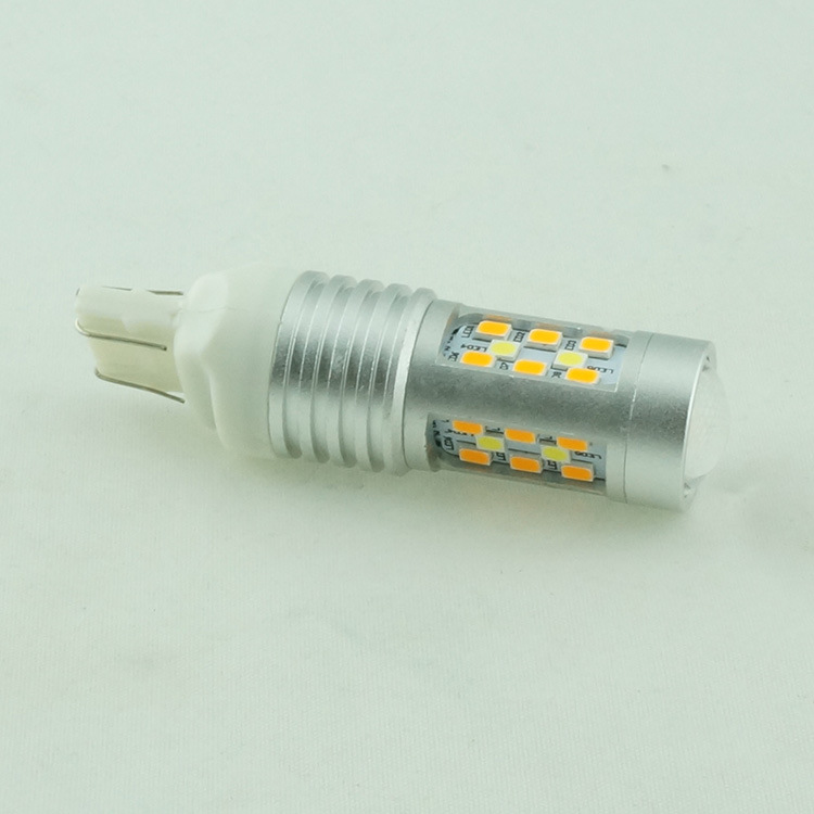 1157/7443/3157雙色LED剎車燈轉向燈 白光和黃光雙色LED車燈工廠,批發,進口,代購