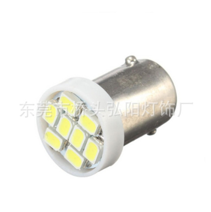 弘陽供應BA9S   3020   8SMD  高亮12V汽車機表燈 LED閱讀燈工廠,批發,進口,代購