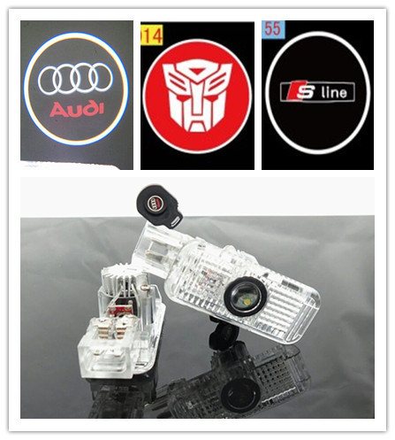 廠傢直銷/奧迪迎賓燈 A4LA5A6L 專車專用鐳射投影燈工廠,批發,進口,代購