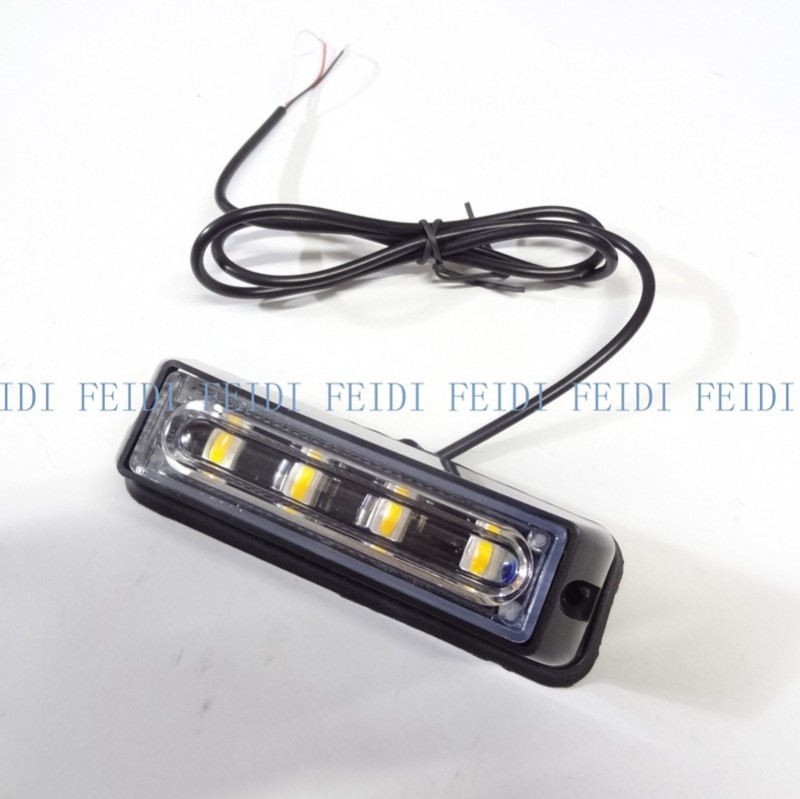 08006雷電款  12-24v4LED汽車側邊燈4LED爆閃燈中網燈大功率4LED工廠,批發,進口,代購