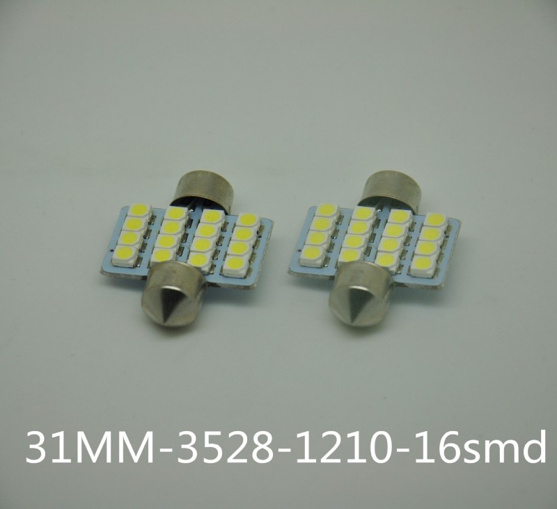 雙尖led閱讀燈41MM-16SMD 3528 閱讀燈/車頂燈/牌照燈/後備箱燈工廠,批發,進口,代購