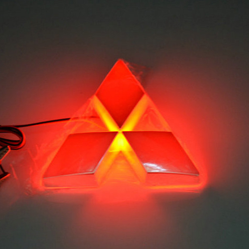 angeno 三菱君閣 勁炫 炫彩4D冷光車標 尾標燈 LED車標燈工廠,批發,進口,代購