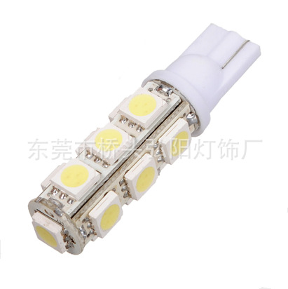 弘陽供應T10  5050  13SMD 高亮汽車機表燈 LED閱讀燈 示寬燈工廠,批發,進口,代購