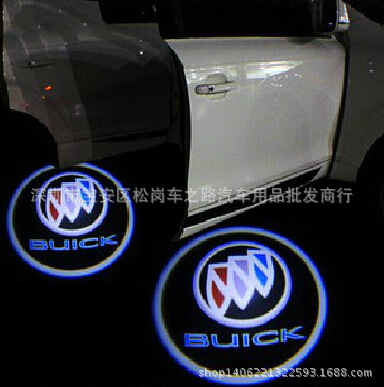BUICK別克君越君威專用改裝迎賓投影車門燈照地燈鐳射燈原車插頭工廠,批發,進口,代購