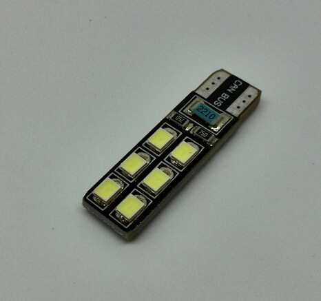 T10-12SMD-2835超亮 解碼示寬燈 汽車LED 小燈 日間行車燈 冰藍工廠,批發,進口,代購