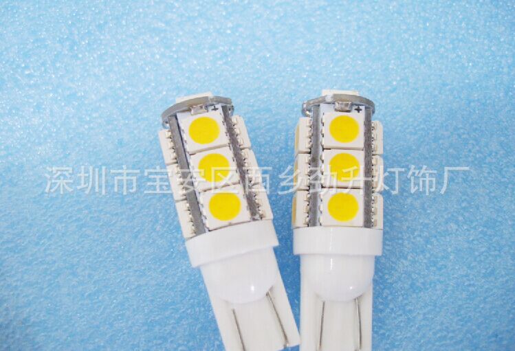 優秀工廠批發T10-13SMD-5050短款 T10小燈 LED汽車燈 12V 24V工廠,批發,進口,代購