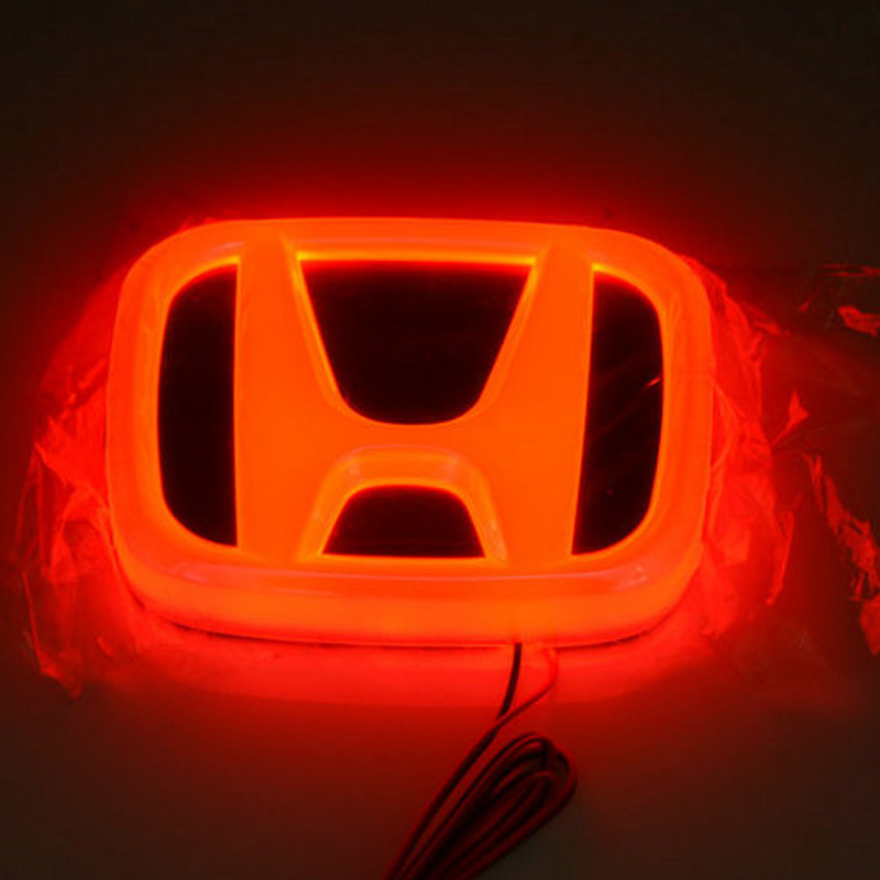 angeno 本田新飛度 2010款奧德賽 2007款CR-V 帶LED燈車標 車標燈工廠,批發,進口,代購
