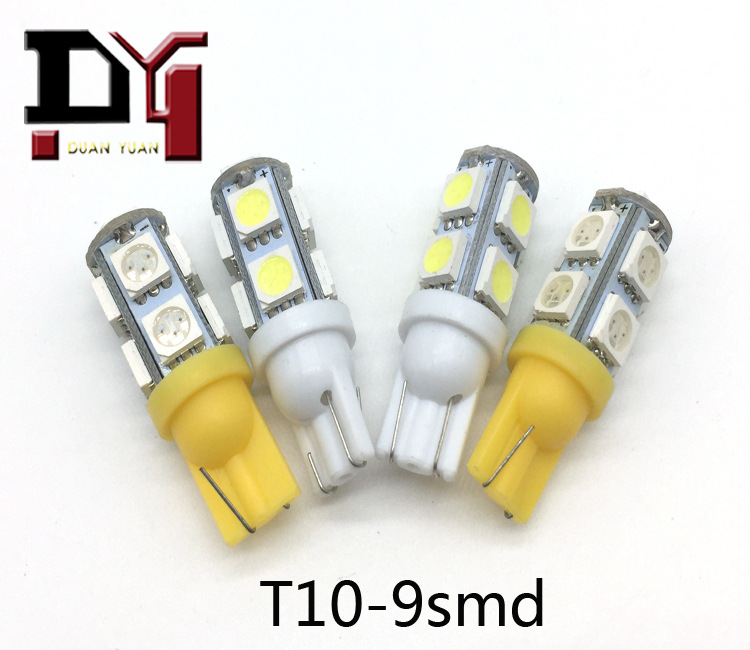 汽車LED T10-5050-9smd 示寬燈 閱讀燈 機表燈工廠,批發,進口,代購