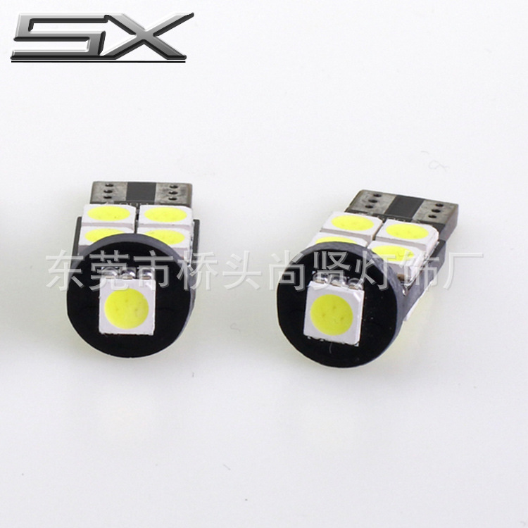 工廠直銷 汽車LED燈 T10 W5W 示寬燈機表燈 T10 5050 9SMD 9燈工廠,批發,進口,代購