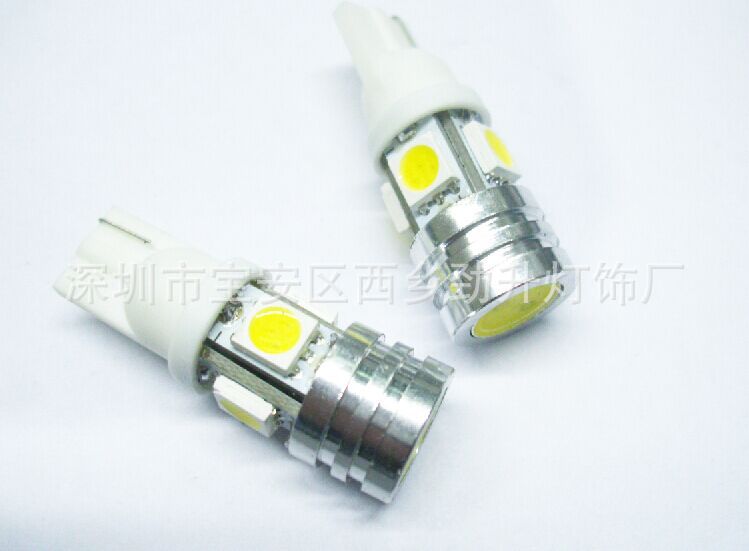 AUTO LAMP 5050超高亮門燈 T10-4SMD+1W LED大功率工廠,批發,進口,代購