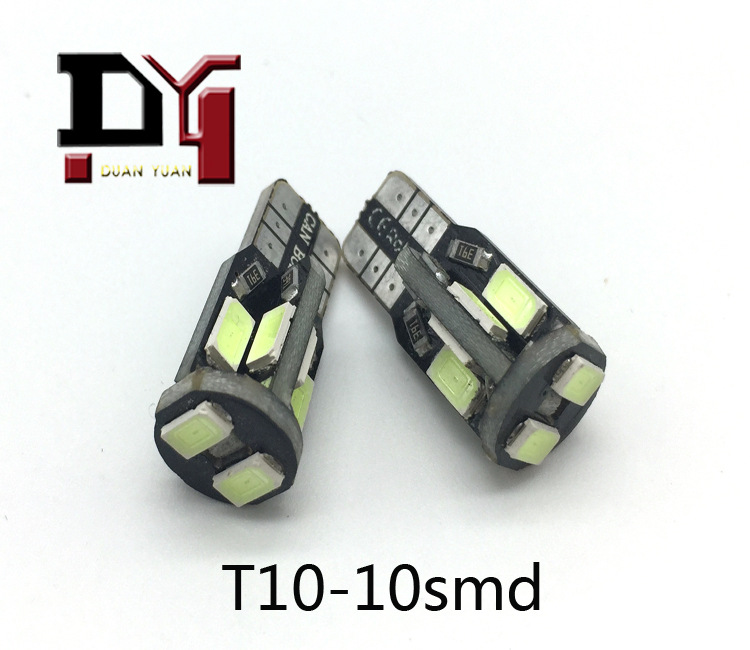 汽車燈 T10 5630 10SMD 超級解碼 示寬燈 閱讀燈 牌照燈工廠,批發,進口,代購