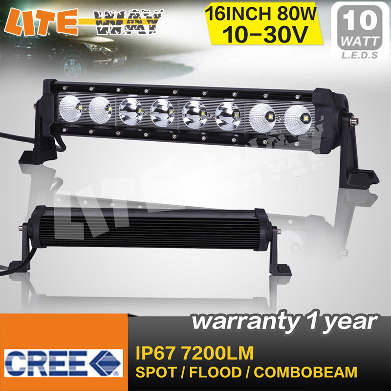 liteway 16英寸80w CREE LED燈牧馬人長條燈工廠,批發,進口,代購