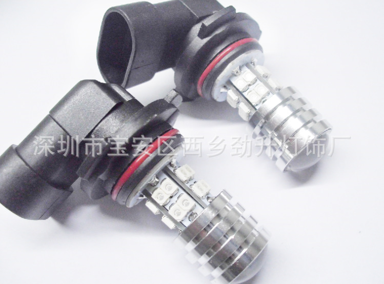 新款LED車燈 LED霧燈 H11 H8 9005 9006-20SMD3528+5W CREE工廠,批發,進口,代購