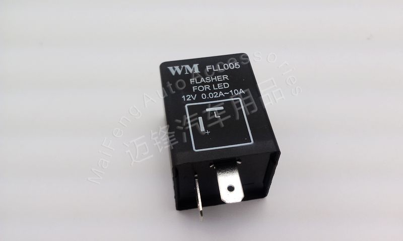 LED閃光器CF12 汽車摩托車通用LED閃光器 12V2腳LED轉向不可調工廠,批發,進口,代購