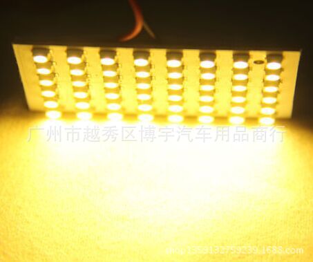 暖白T10 1156 BA15S 48SMD 1210/3528 48LED閱讀燈倒車燈板轉向燈工廠,批發,進口,代購