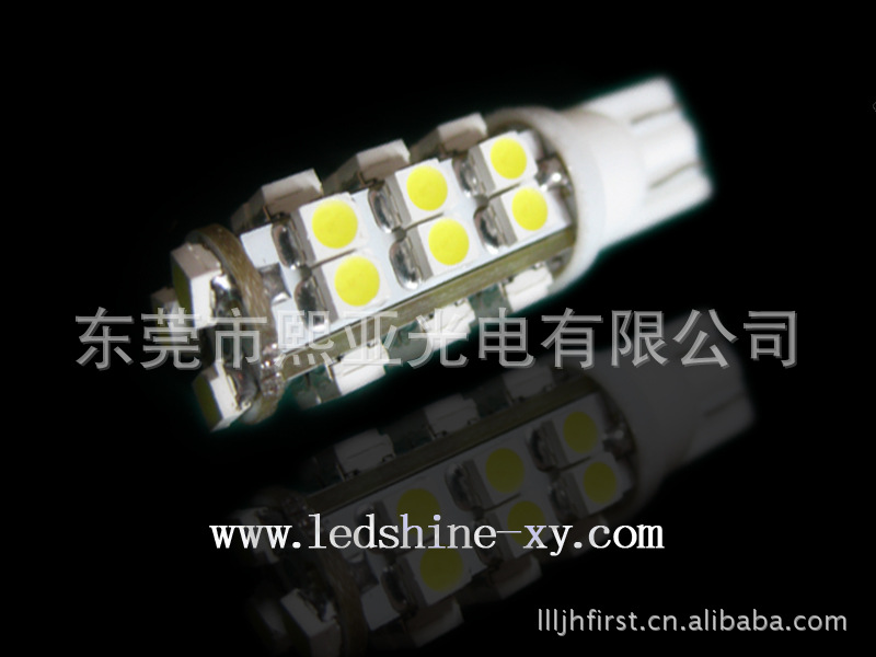 LED汽車燈、T10 汽車燈、T10機表燈、LED Auto Light (T10-27SMD)工廠,批發,進口,代購