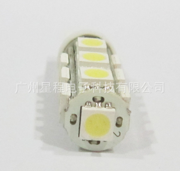 T10 13SMD 貼片LED 汽車機表臺 尾燈用小燈 5050高質量芯片工廠,批發,進口,代購