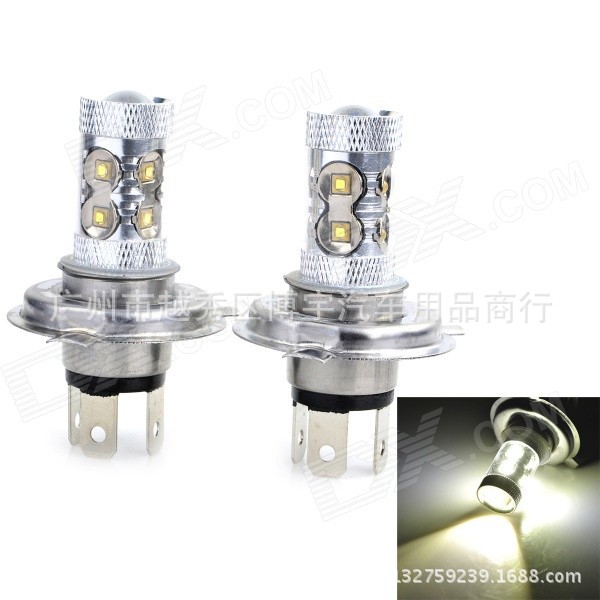 熱銷 超亮霧燈50W-10LED-CREE H4聚光前霧燈透鏡霧燈科瑞大燈燈泡工廠,批發,進口,代購