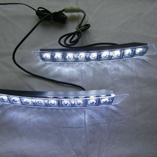 汽車日行燈 9LED日間行車燈 奧迪日行燈 大眾 起亞 行車燈 A6-9工廠,批發,進口,代購