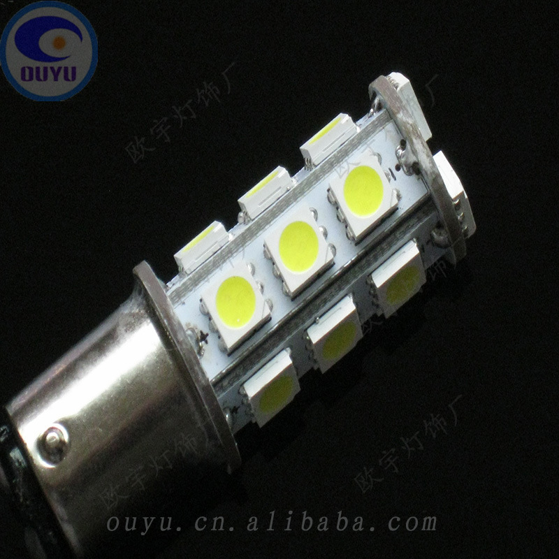 歐宇 1157 18SMD5050三芯   汽車LED剎車燈 倒車燈 霧燈工廠,批發,進口,代購