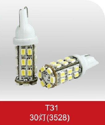 示寬燈/機表燈/工作燈/閱讀燈 T10530SMD12汽車超亮LED 06w其他車工廠,批發,進口,代購