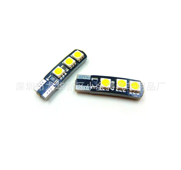 T10-5050-6SMD 解碼示寬燈 刀鋒6燈示寬燈 汽車LED示寬燈工廠直銷工廠,批發,進口,代購